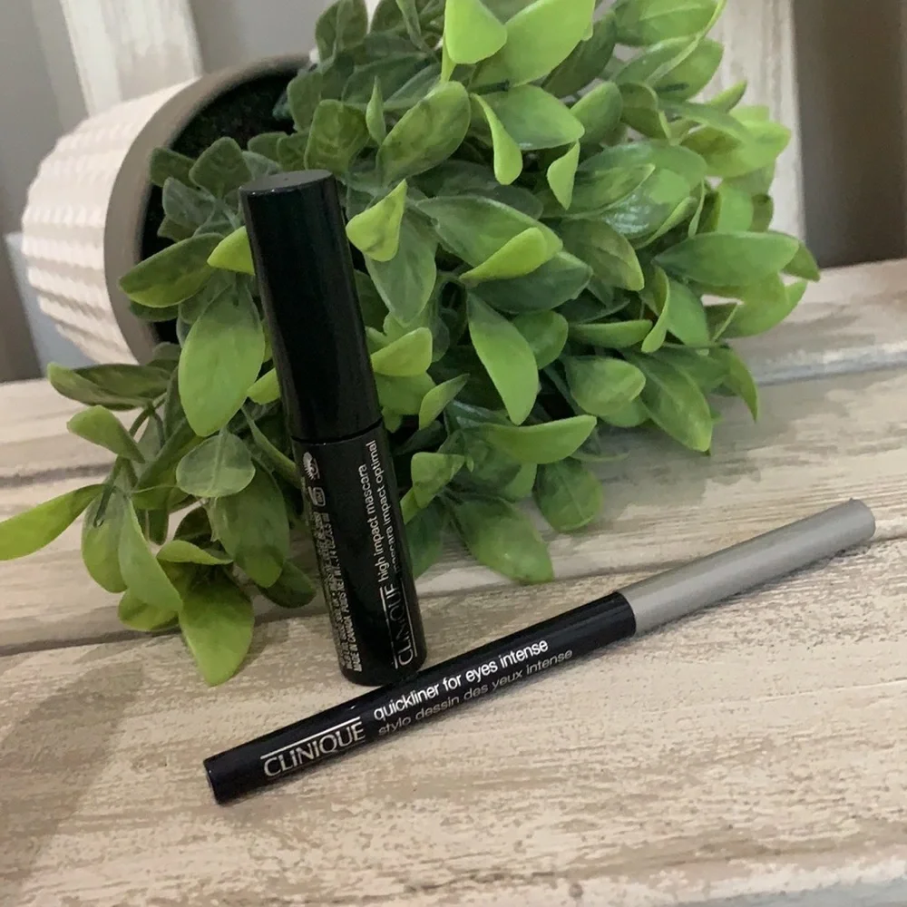 Quick-Liner 🍃🆕🍃Clinique Mascara .14oz & Quick- Eyeliner Set!!